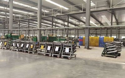 Guangzhou Taishuo Machinery Parts Co., Ltd. линия производства производителя