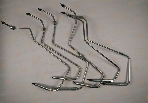 Хорошая цена Почищенные щеткой компоненты экскаватора трубки снабжения топливом, железная труба дизельного топлива 6156-71-4112 6156-71-4121 онлайн