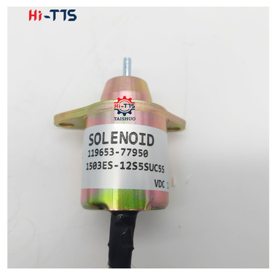 119653-77950 1503ES-12S5SUC5S Стоп-соленоидный клапан 12 В для двигателя 4TNV88 4TNV94 4TNV106
