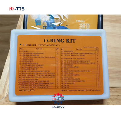 Экскаватор с O-Ring Box SK100 SK200 SK300 NRB90° 360PCS O Ring Kit