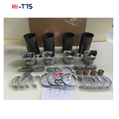 4HK1 Комплект двигателя для EX200-3 EX210-3 EX240-3 Экскаваторная подкладка, поршень, кольцо, клапаны, корпус, полный комплект уплотнителя