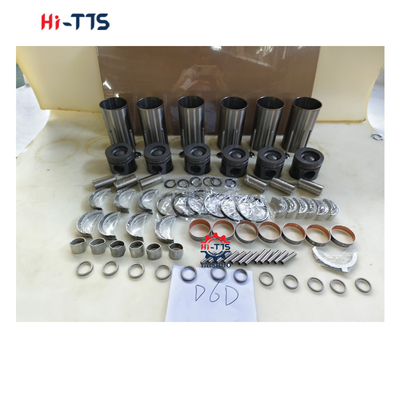D6D Комплект для переработки цилиндров 0450-1365 2046-0011 2089-0422 Комплекты для переработки двигателей для деталей дизельных двигателей