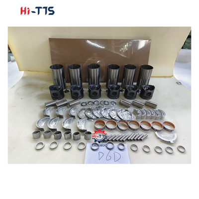 D6D Комплект для переработки цилиндров 0450-1365 2046-0011 2089-0422 Комплекты для переработки двигателей для деталей дизельных двигателей