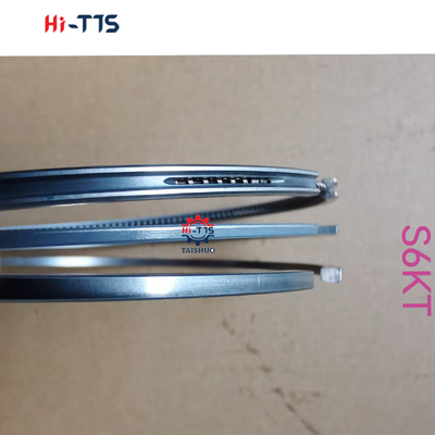 5I-7538 178-6543 102*3K2+2K2+4mm Комплект поршневых колец, подходящий для дизельных двигателей S6KT