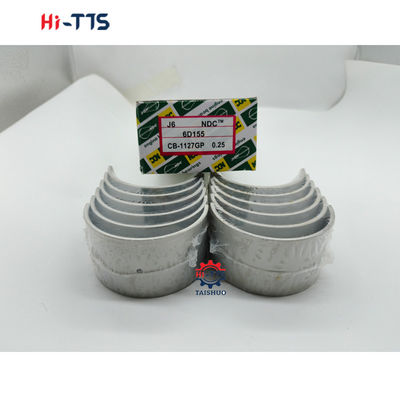 6D155 +25 Подшипник соединительного стержня 6127-21-8071 6127-31-3042 Пригодный для деталей двигателей Komatsu