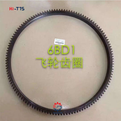 Хорошая цена Diesel Engine Parts Excavator Flywheel Ring Gear 6BD1 1-12331164-3 129T онлайн