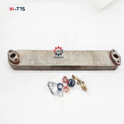 Масляный радиатор двигателя Machinery 6240-61-2111 для ремонта двигателя Mitsubishi 6D170, запчасти, произведено в Гуандун