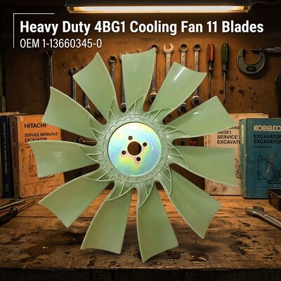 Isuzu 4BG1 11-Blade охлаждающий вентилятор для Hitachi ZX120 ZX110 экскаватор OEM 1-13660345-0 8-97161599-0 Замена