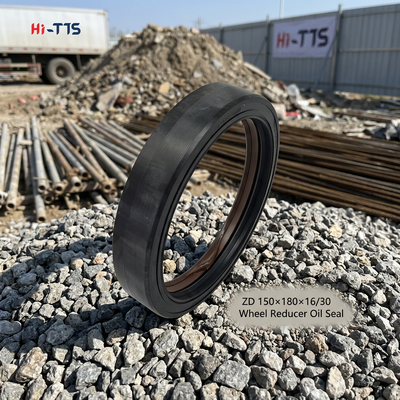 ZD 150×180×16/30 прямоугольный двойной пружинный комбинированный скелетный масляный уплотнитель CG30B CG930 ZL30B-II ZL30E CG932H LW300F/KV CLG830 LG833 XG930 LG930 SEM630 Замена уплотнителя редуктора колес погрузчика